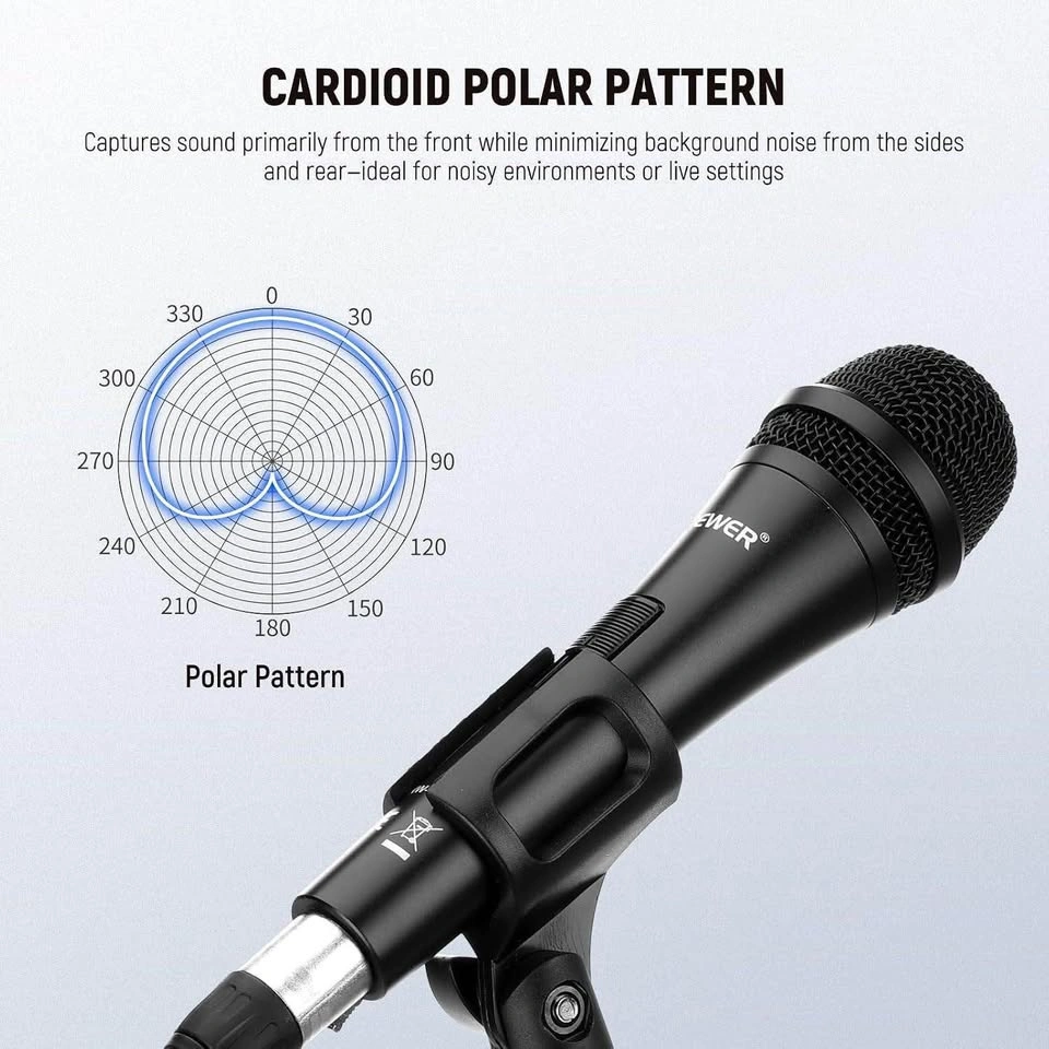 Brand New Neewer NW-040 Dynamic Microphone & Tripod Stand - photo 4