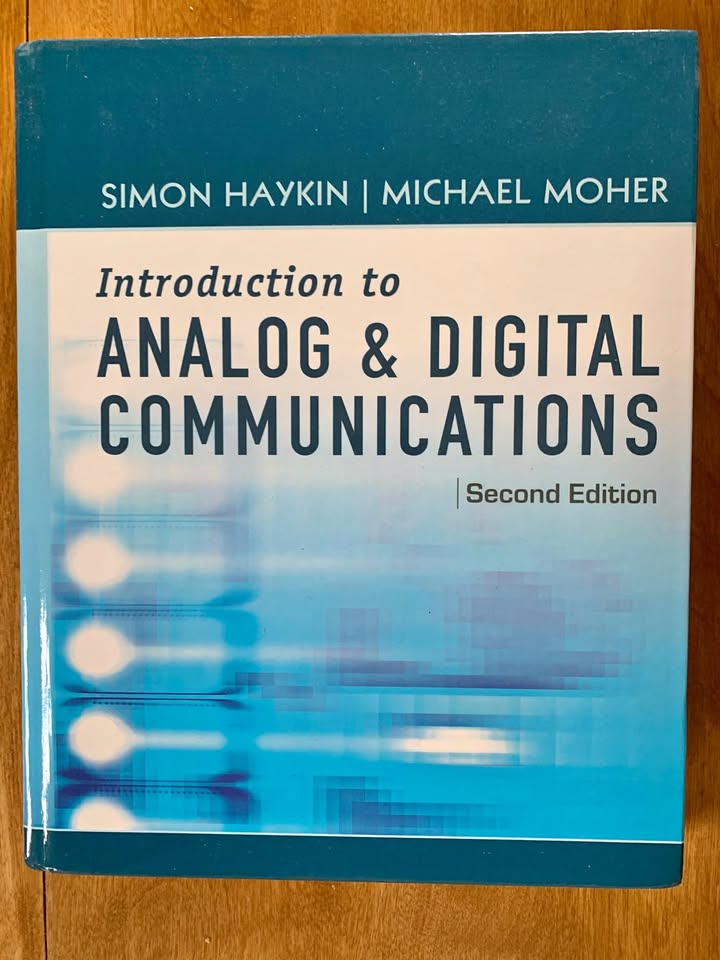 Introduction to Analog & Digital Communications 2nd