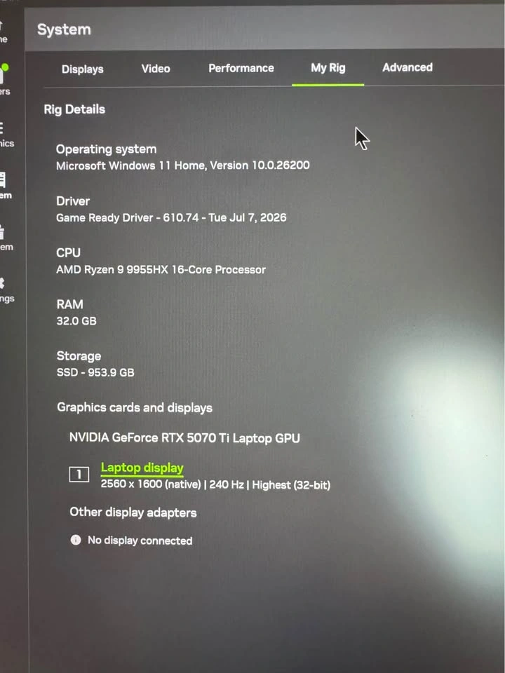 MSI Vector A18 HX A9W Gaming Laptop - photo 2