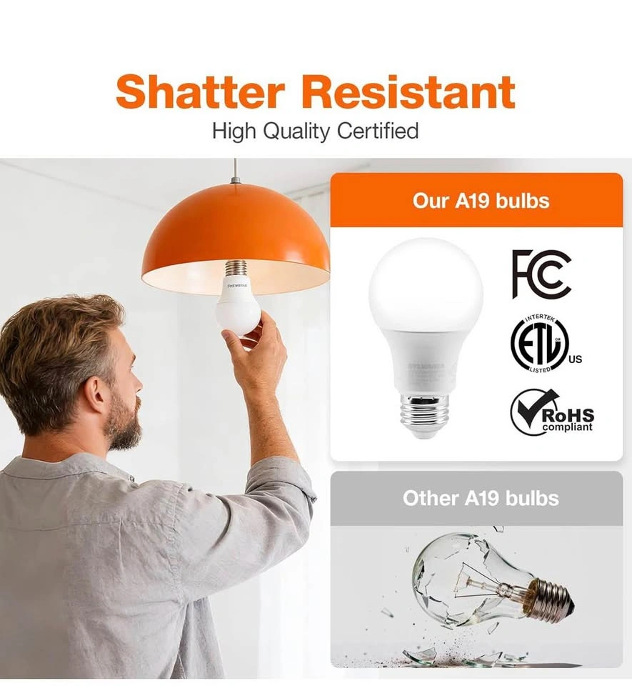 SYLVANIA ECO LED Light Bulbs A19 100W Equivalent 6-Pack - photo 5
