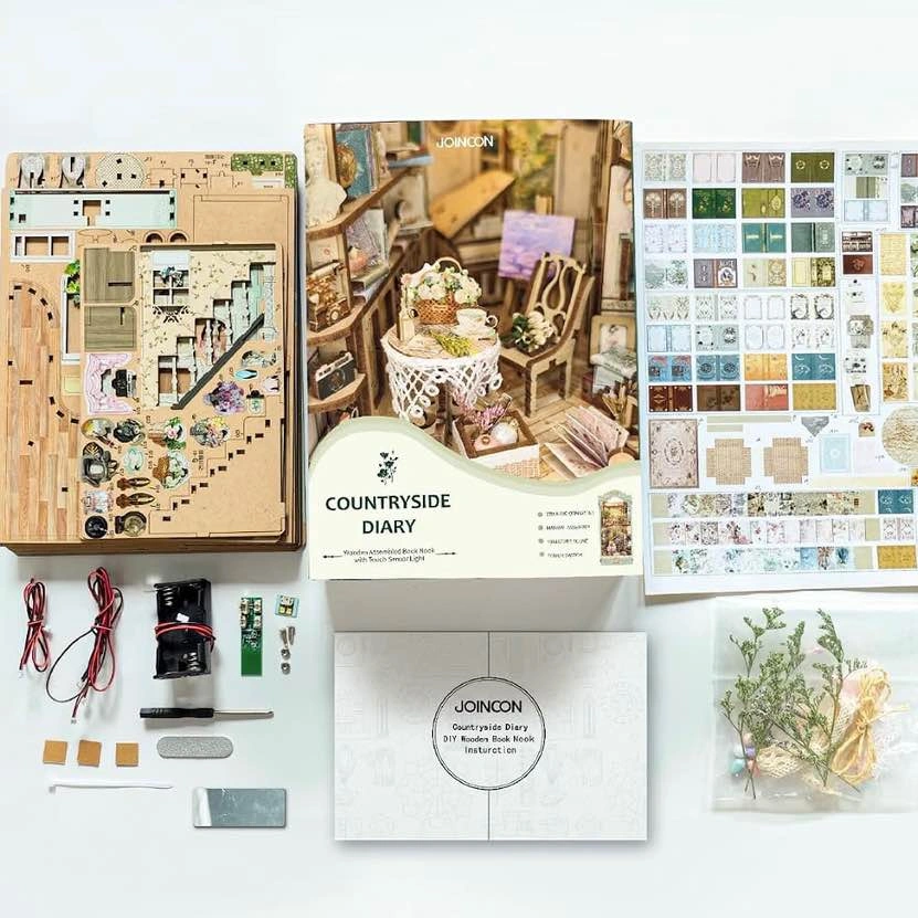 JOINCON Pastoral Diary Book Nook Kit - photo 3