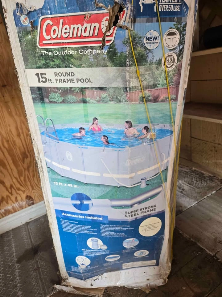 Coleman 15ft round pool - photo 3