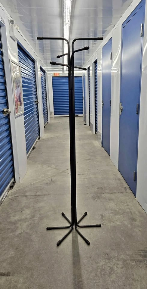 Black Metal Coat Rack