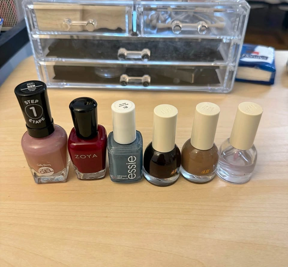 Sally Hansen, Zoya, Essie, and H&M Nail Polish Set