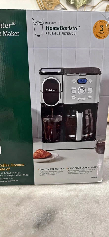 Cuisinart Coffee Center 2-in-1 Coffee Maker