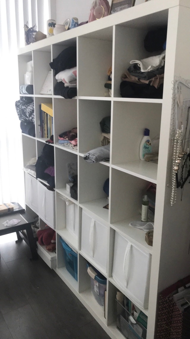 IKEA Kallax 5x5 White - Disassembled, Fits in SUV
