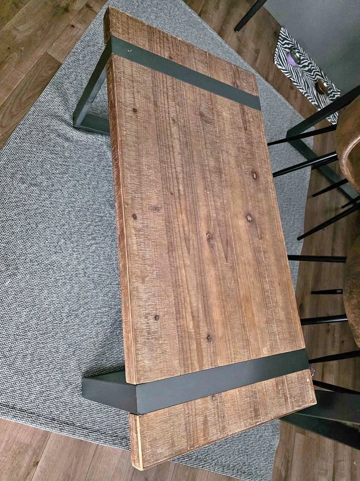ALBERT Solid Acacia Wood Coffee Table