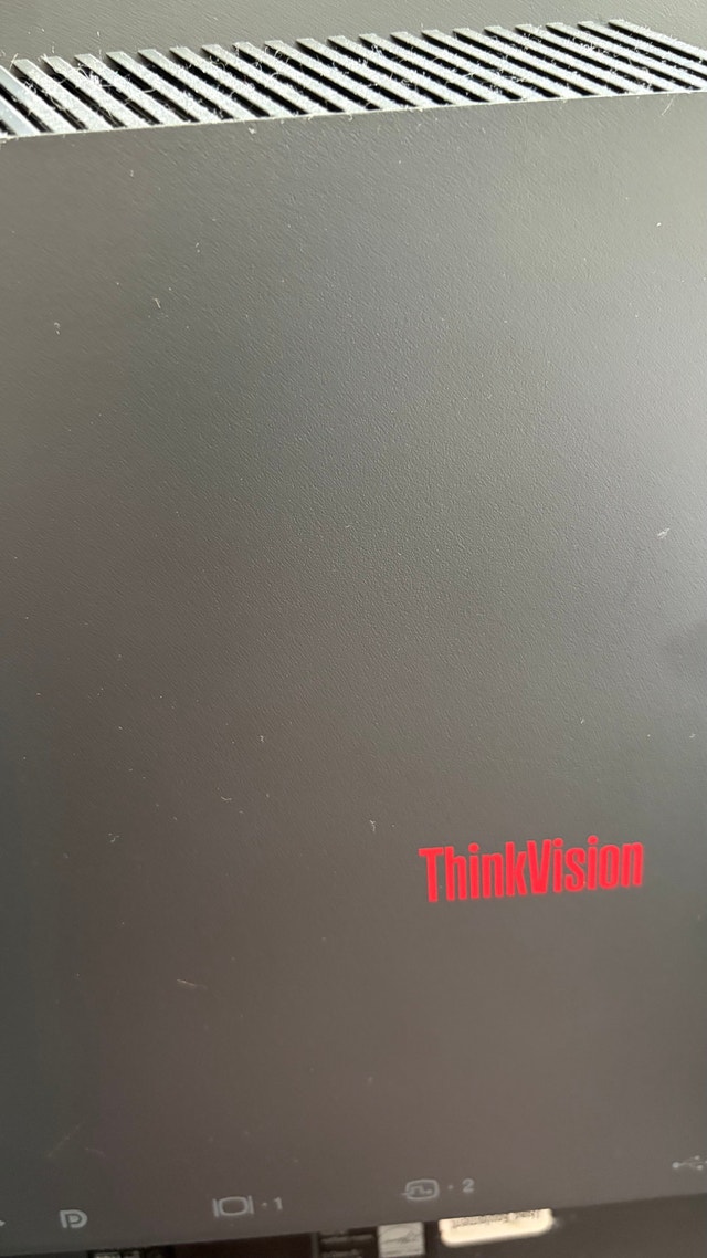 2 Lenovo ThinkVision LT2452pwc Monitors - photo 3