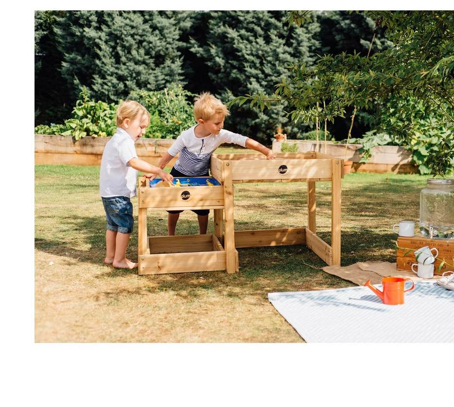 Brand New Plum Sandy Bay Wooden Sand & Water Table - photo 2