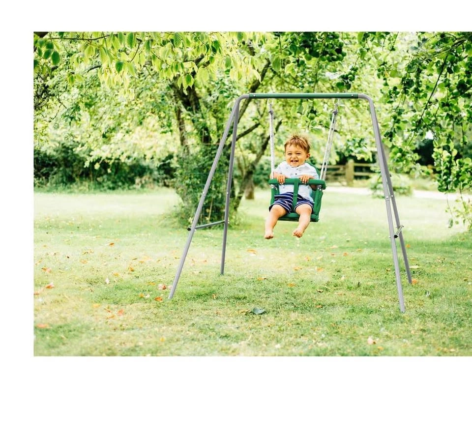 Brand New Plum Play 2-in-1 Adjustable Swing Set - photo 2