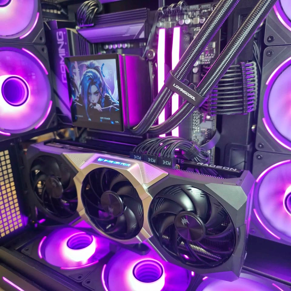 RX 9070XT Gaming PC (Ryzen 7 7800x3D, 32GB DDR5, 2TB SSD) - photo 3