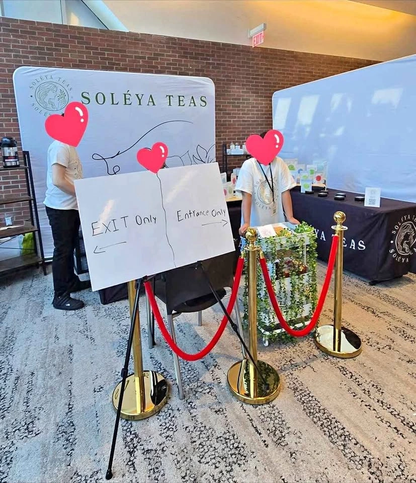 Event Party Gold Stanchion Posts for rent