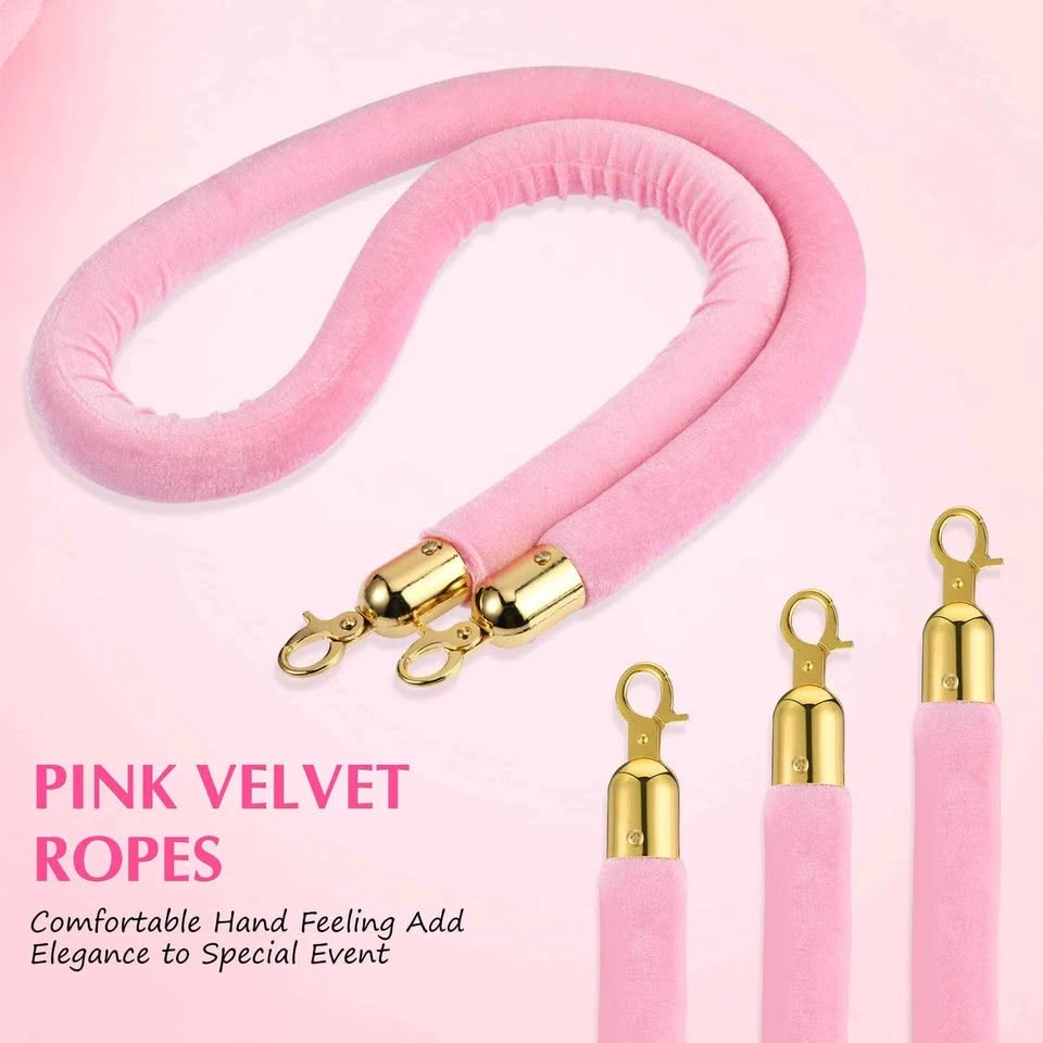 Event Party Pink Stanchion Posts for rent - photo 3
