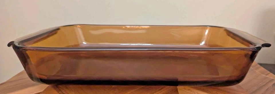 Anchor Hocking Fire King Vintage Amber Casserole and Bowl