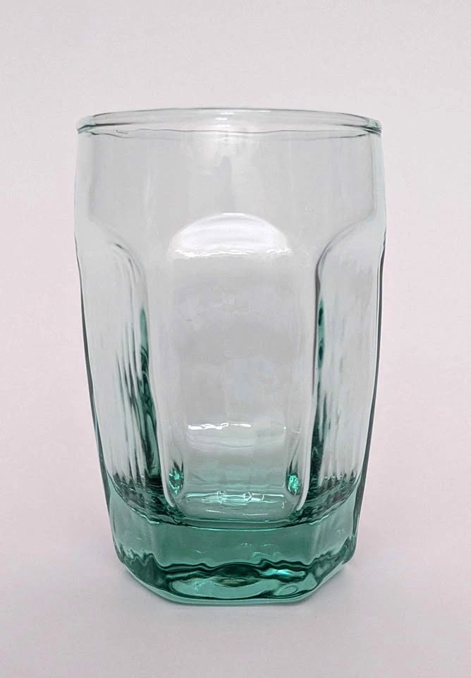 Libbey Spanish Green 7oz Juice Glass (4) - 90s discontinued