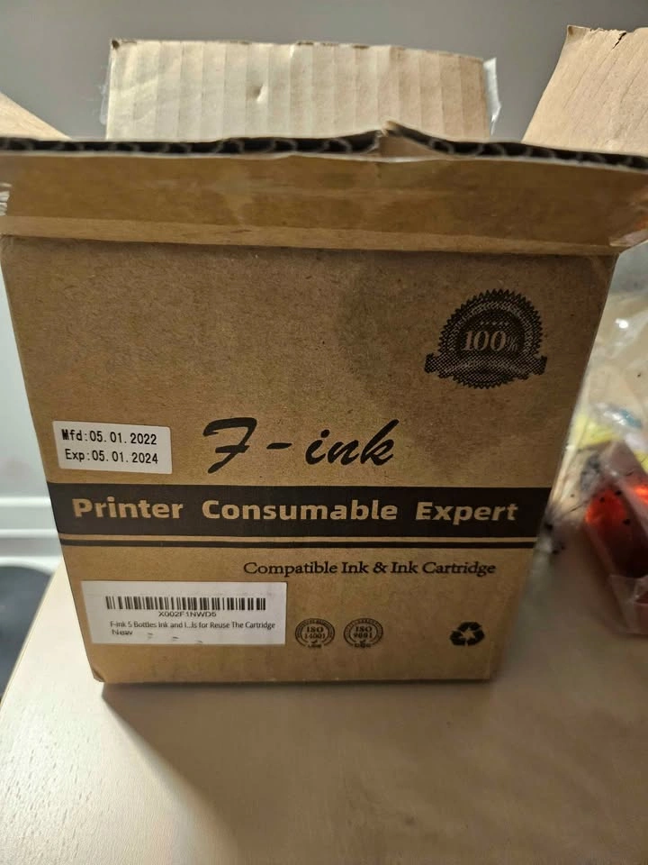 5 ink bottles refill kit for printers - photo 3