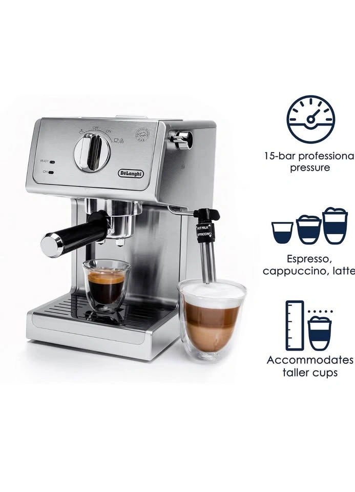 De'Longhi ECP3630 15 Bar Espresso and Cappuccino Machine - photo 2