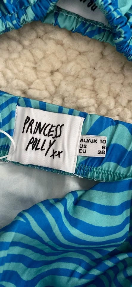 Princess Polly Blue Stripe 2 piece set - size 6 - photo 5