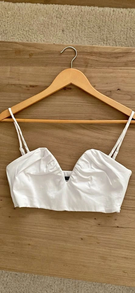 Zara white top - size small