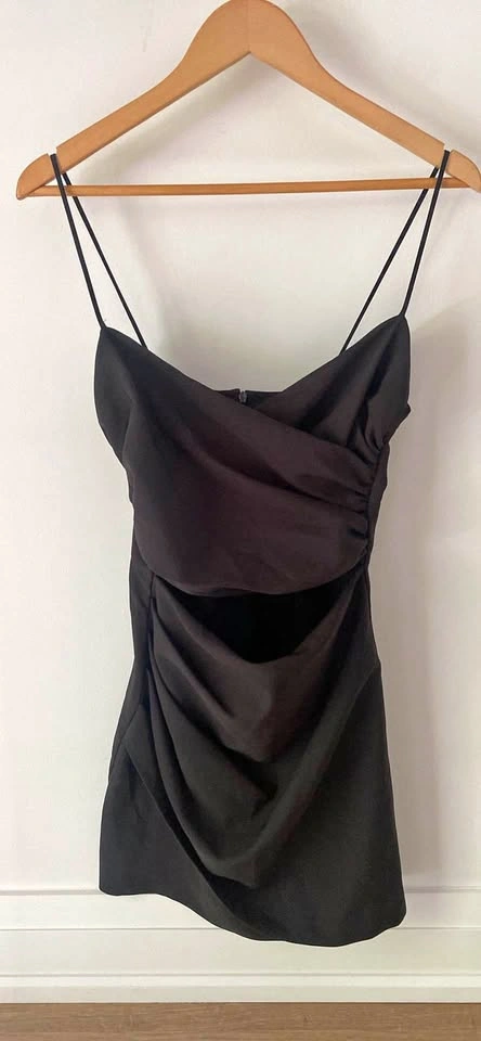 Zara black cut out dress - size small