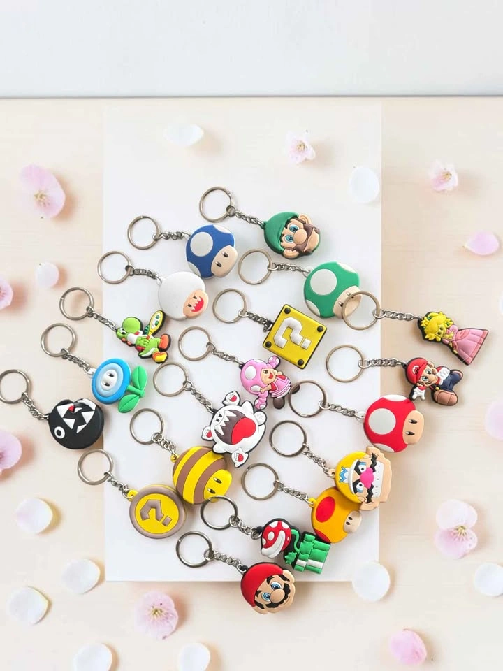 Super Mario Character Keychain Lot of 19 - photo 3