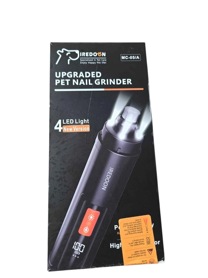 IREDOON Upgraded Pet Nail Grinder MC-05/A – LED Light - photo 3