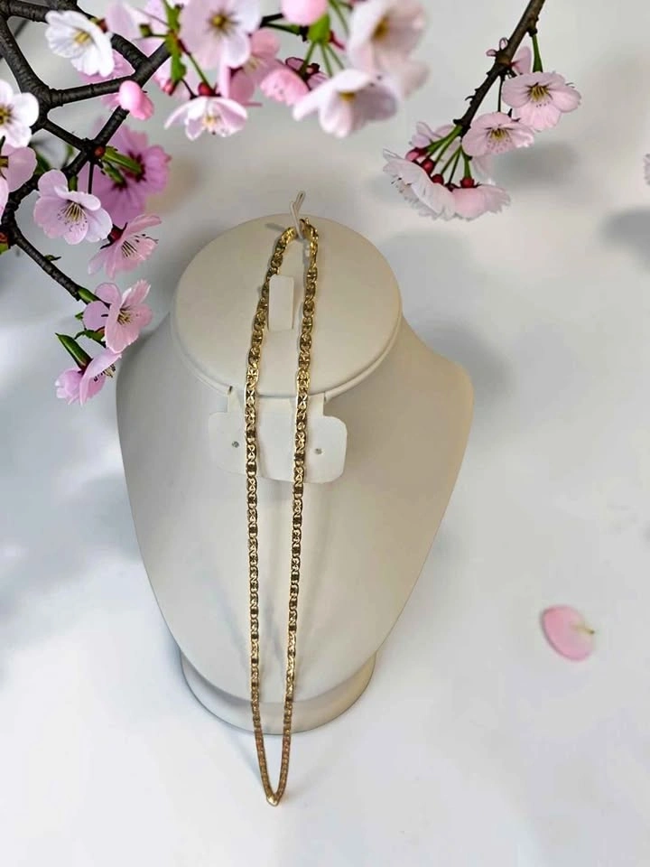 Gold Plated Chain Necklace – Elegant Women’s Jewelry