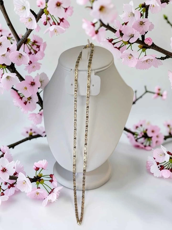 Gold Plated Chain Necklace – Elegant Women’s Jewelry - photo 2