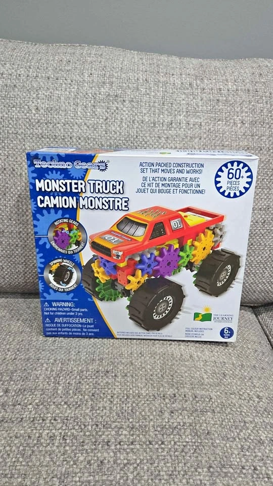 Brand New Techno Gears Monster Truck Construction Set