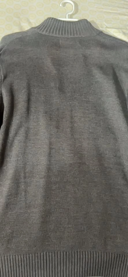 U.S. Polo Assn. Gray Quarter-Zip Sweater - photo 4