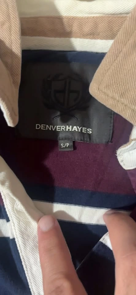 Denver Hayes Striped Polo Shirt - photo 2