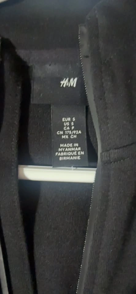 H&M Black Zip Up Hoodie - photo 2