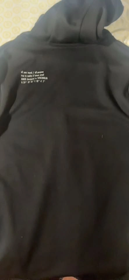 H&M Black Zip Up Hoodie - photo 4