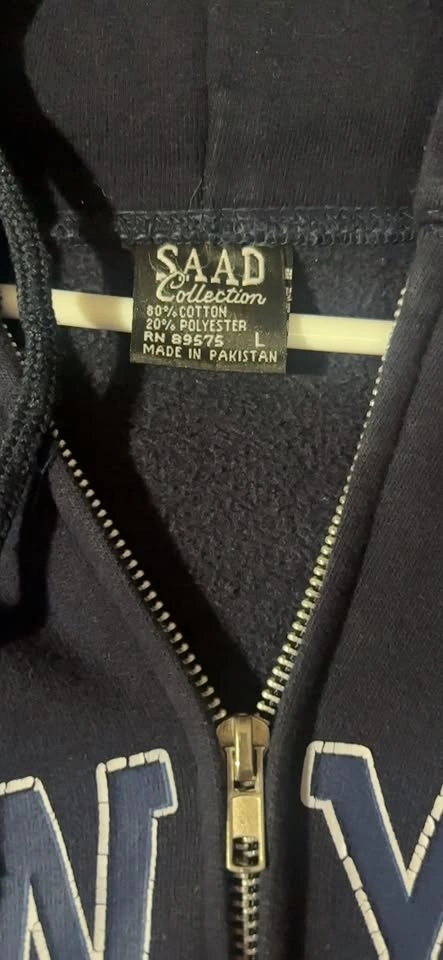 SAAD New York Zip Up Hoodie - photo 2