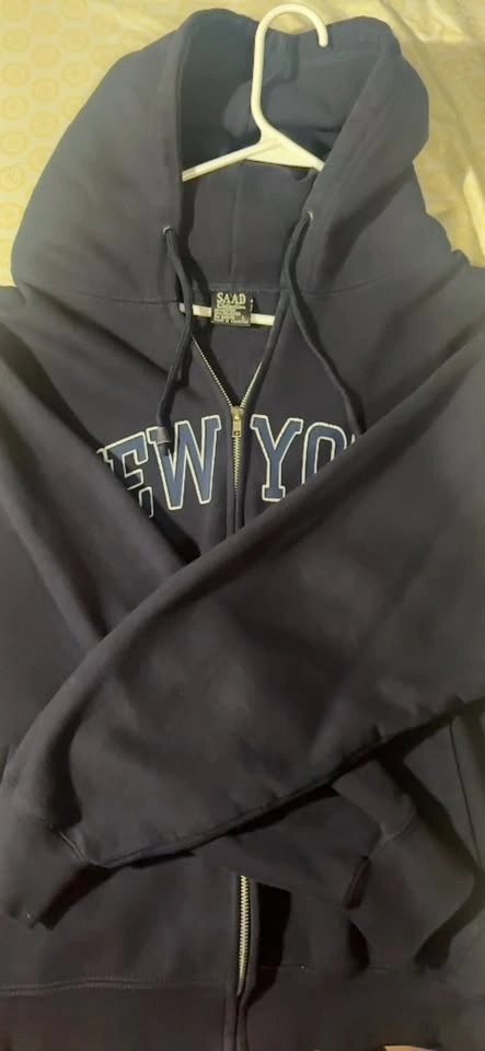 SAAD New York Zip Up Hoodie - photo 3