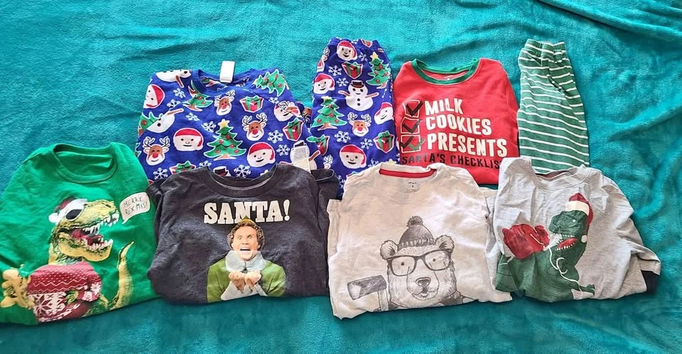 Boys Christmas Lot- Sizes 7-8