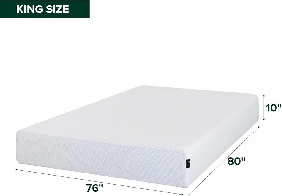 Zinus king mattress- 10 inch (Like new) - photo 5