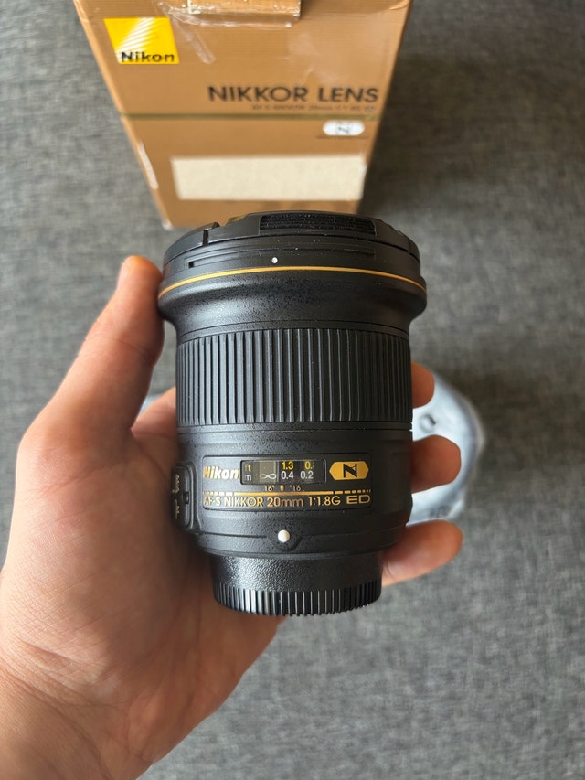 Nikon AF-S NIKKOR 20mm f/1.8G ED Lens