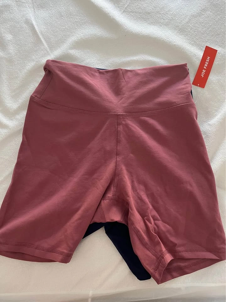 brand new Joe Fresh high-waisted bike shorts 2-Pack - photo 2