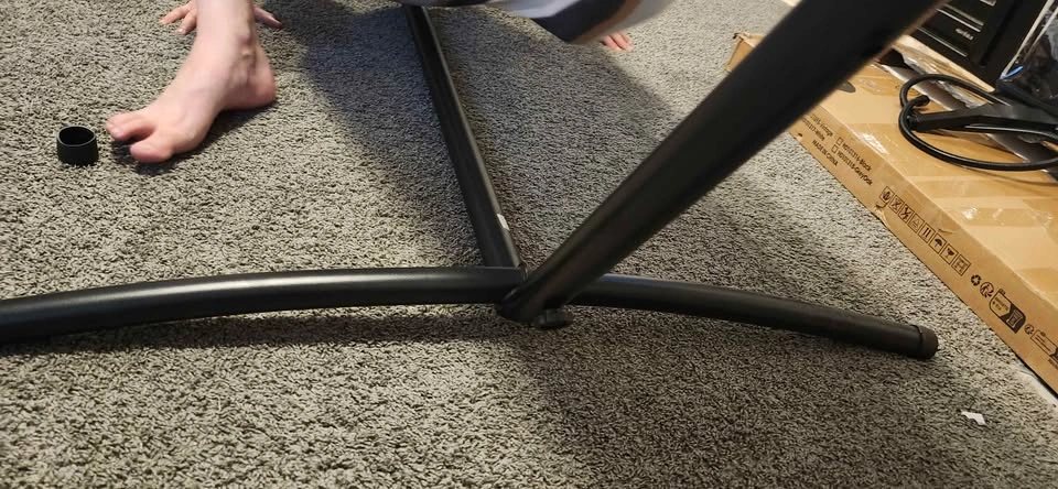 Double Hammock with Space Saving Steel Stand - photo 4