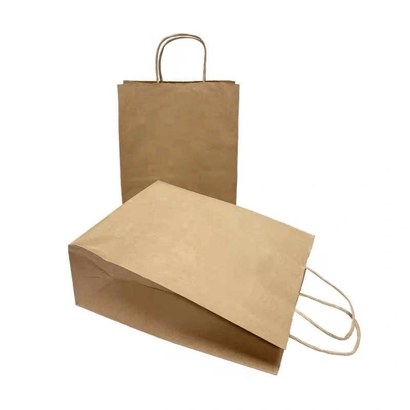 50 Pack Brown Kraft Paper Bags 10x5x13in - photo 4