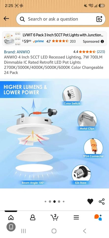 LED Recessed Lighting NEW - photo 5