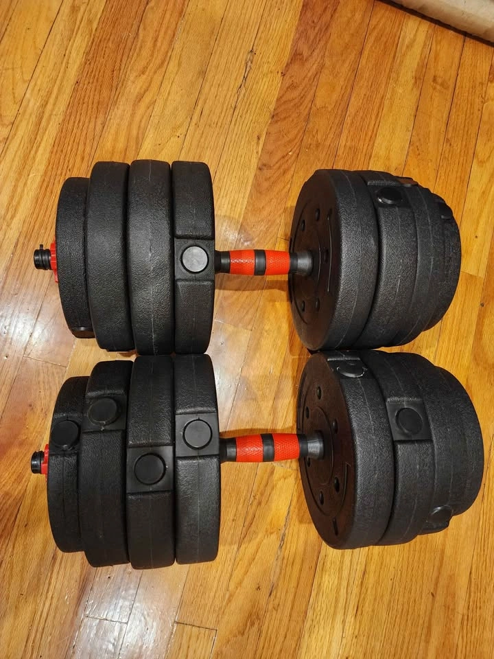 Adjustable Dumbbell and Barbell Set - photo 2