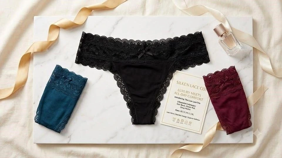 3x UNDERWEAR XL Womens