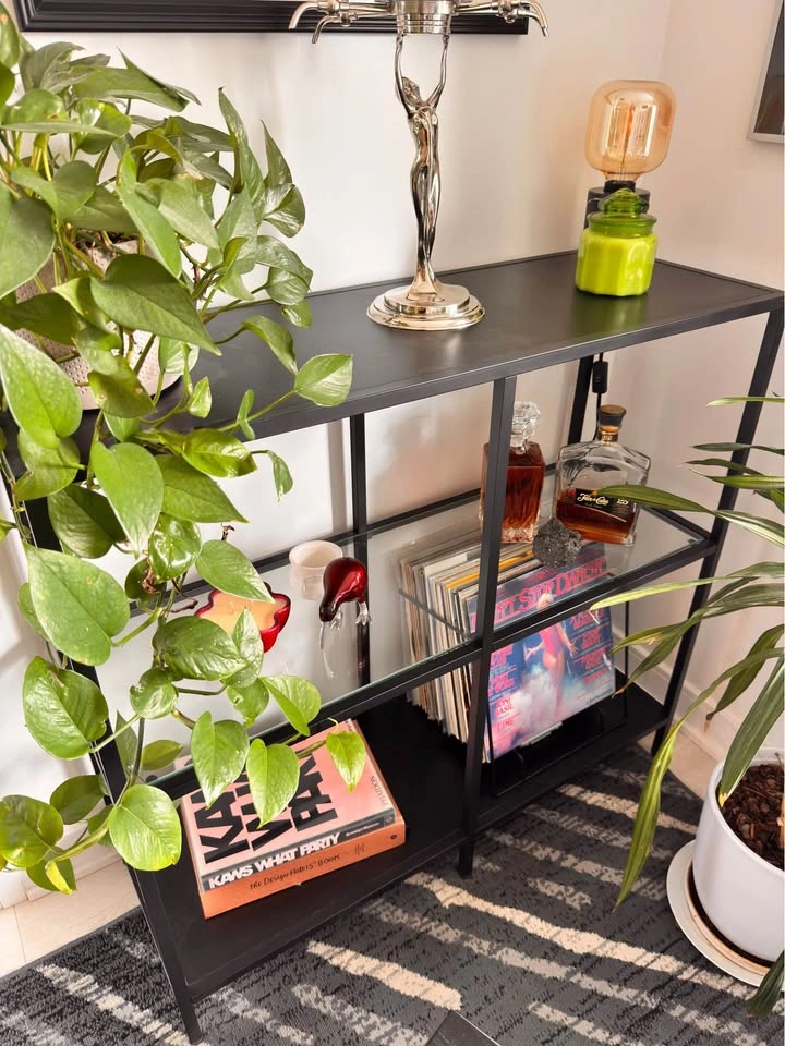 IKEA VITTSJO Furniture - 4 Piece - Bookcase/Shelves/Desk