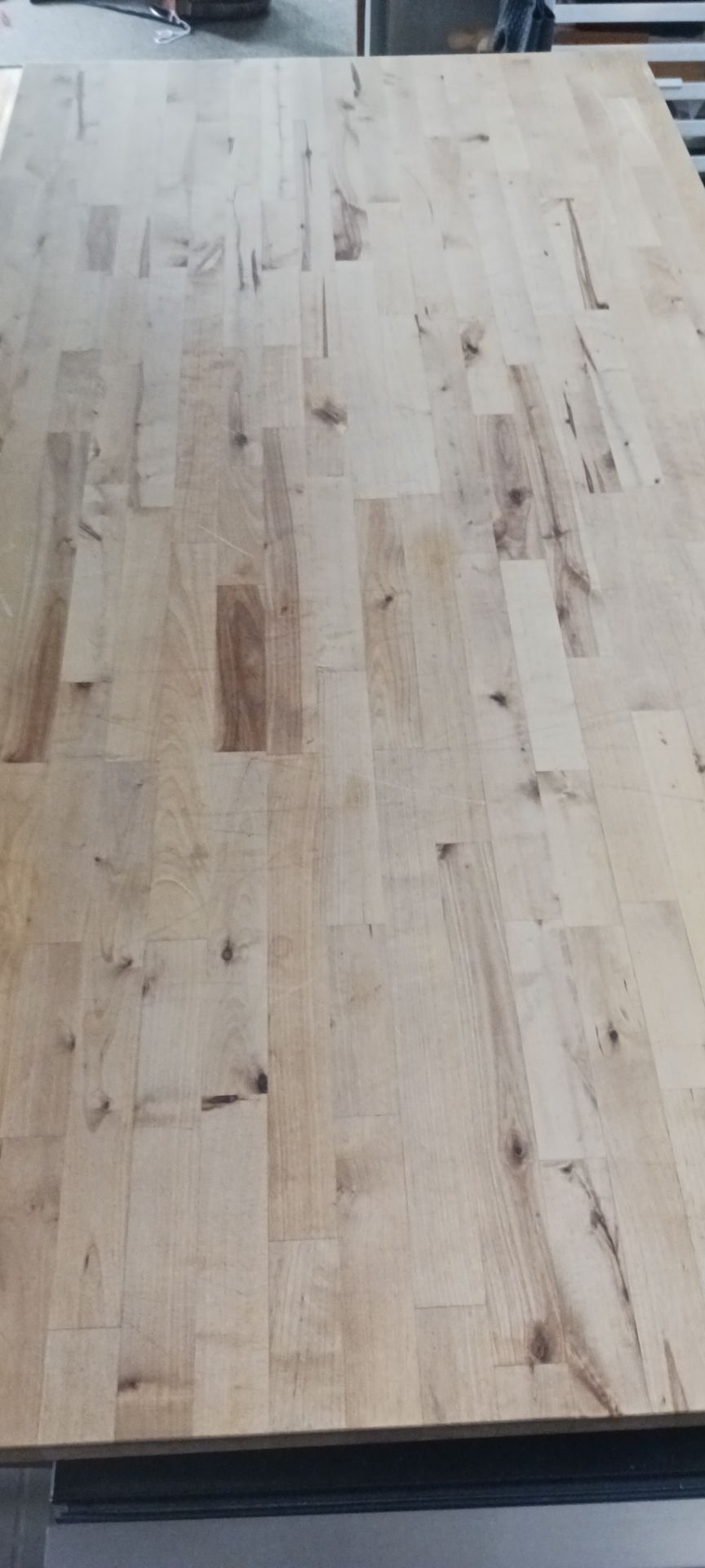 Large Butcher Block Wood Countertop Panel - photo 3