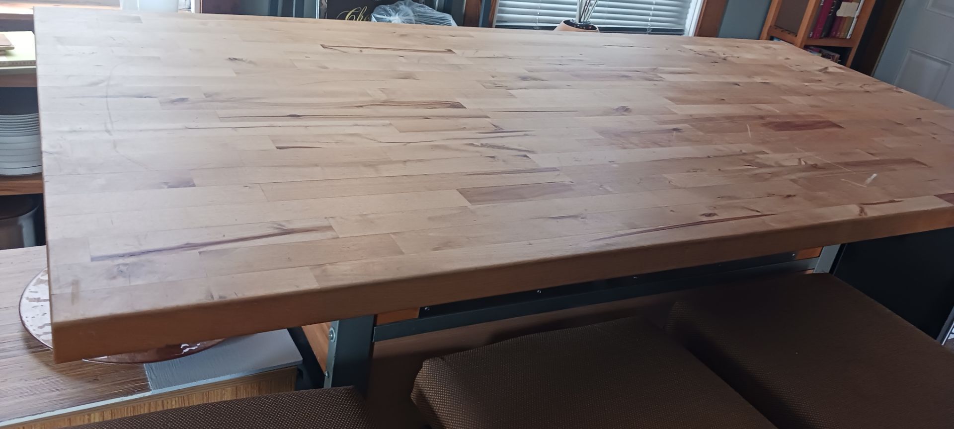 Large Butcher Block Wood Countertop Panel - photo 4