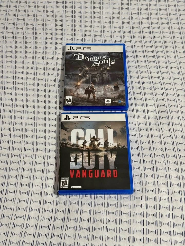 PS5 Games Demon's Souls and Call of Duty Vanguard