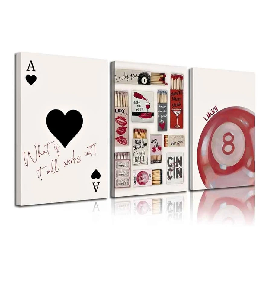 3pcs Trendy Vintage Canvas