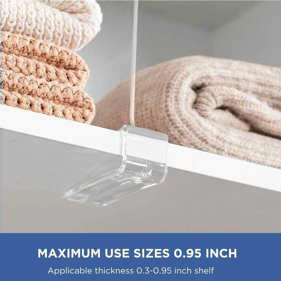 6 Pack Clear Shelf Dividers - photo 5